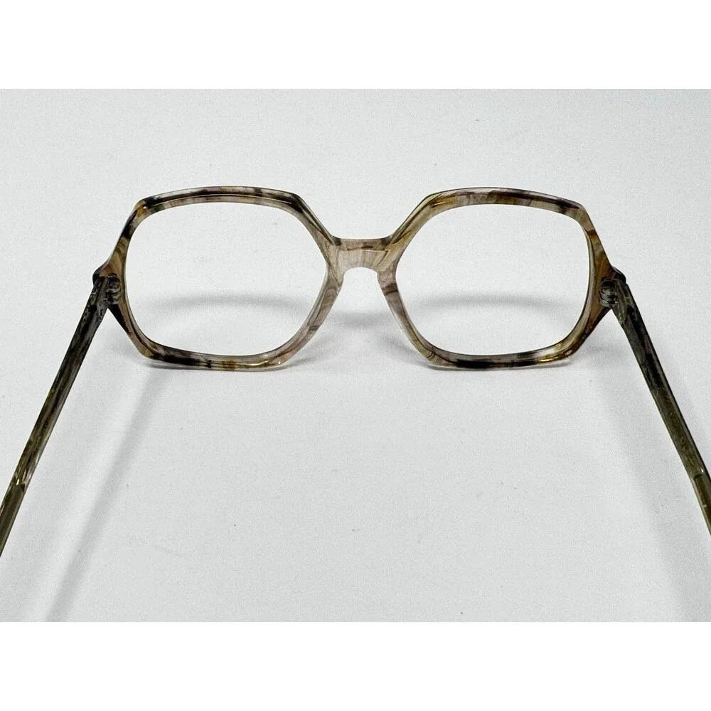 1970s Marine Optical Mirage Mocha Wisp New Old Stock Eyeglass Frames 52-16
